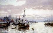 unknow artist Seascape, boats, ships and warships. 17 painting